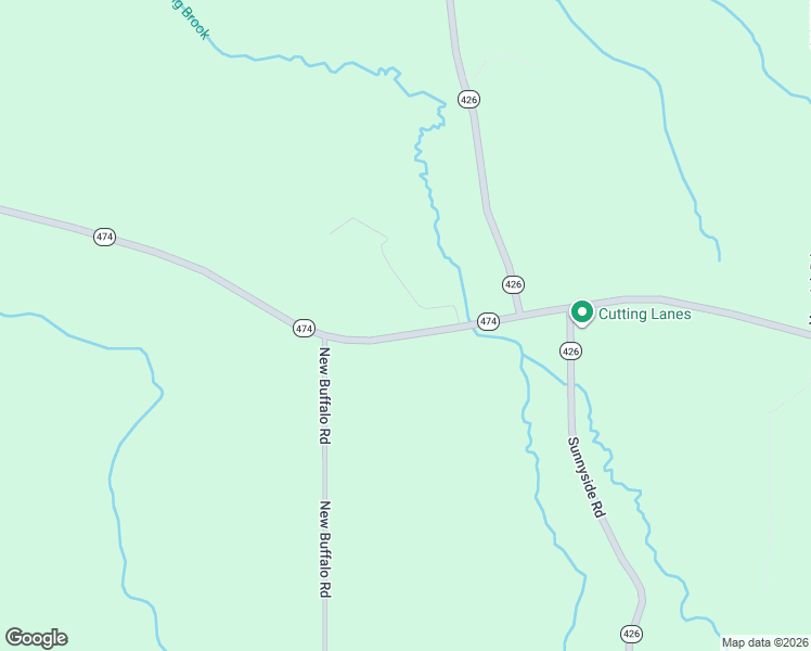 map of restaurants, bars, coffee shops, grocery stores, and more near 9848 New York 474 in Clymer