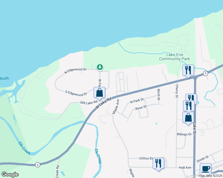 map of restaurants, bars, coffee shops, grocery stores, and more near 377 Edge Park Dr in Lake City