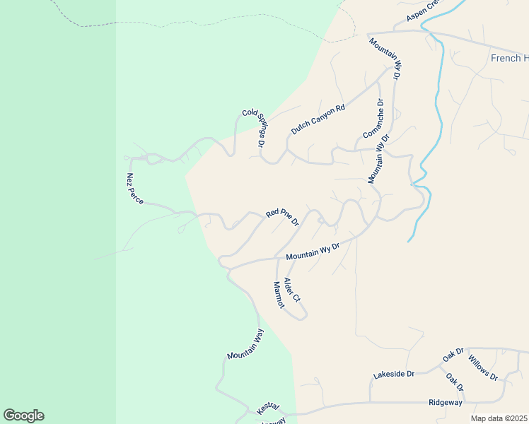 map of restaurants, bars, coffee shops, grocery stores, and more near 9 Juniper Drive in Fish Haven
