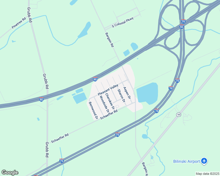 map of restaurants, bars, coffee shops, grocery stores, and more near 7 Diane Court in McKean