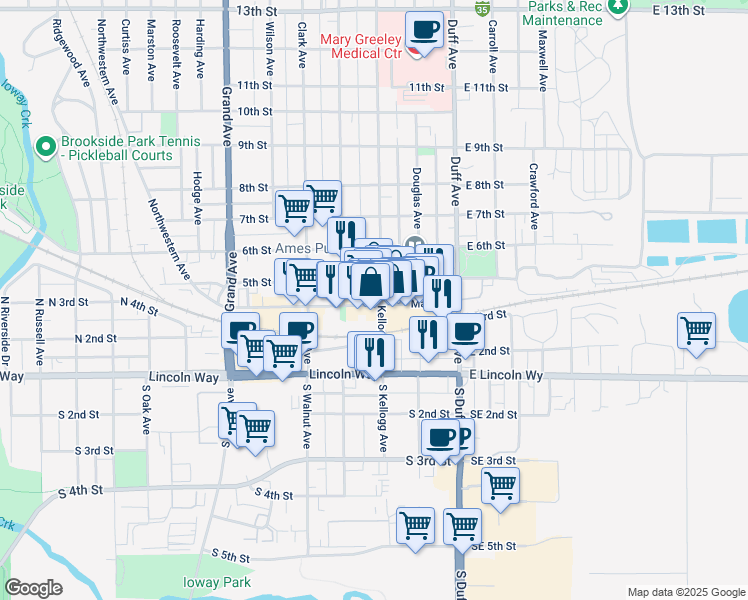 301 Main Street, Ames IA Walk Score