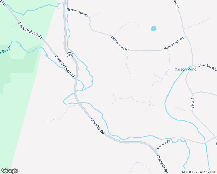 map of restaurants, bars, coffee shops, grocery stores, and more near 106 Pheasant Lane in Granby
