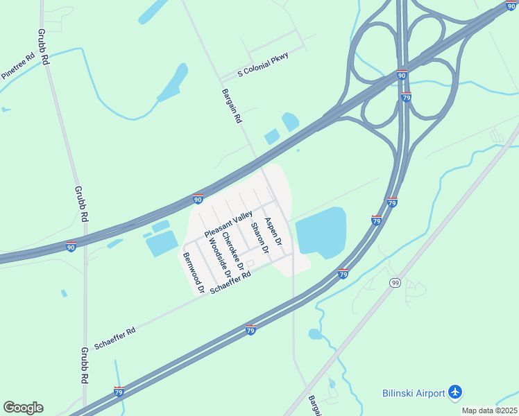 map of restaurants, bars, coffee shops, grocery stores, and more near 4 Virginia Court in McKean