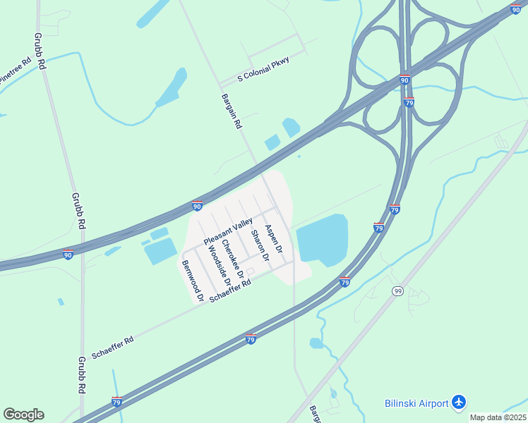 map of restaurants, bars, coffee shops, grocery stores, and more near 4 Virginia Court in McKean