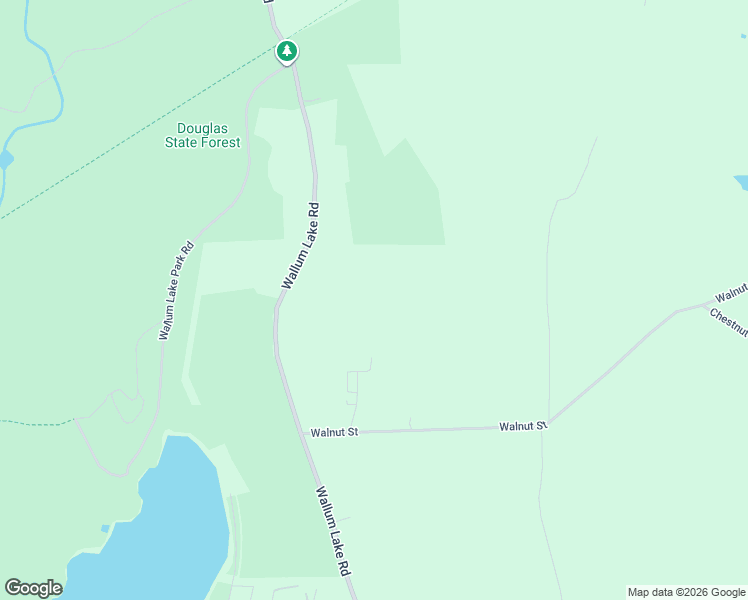 map of restaurants, bars, coffee shops, grocery stores, and more near 164 Wallum Lake Road in Douglas