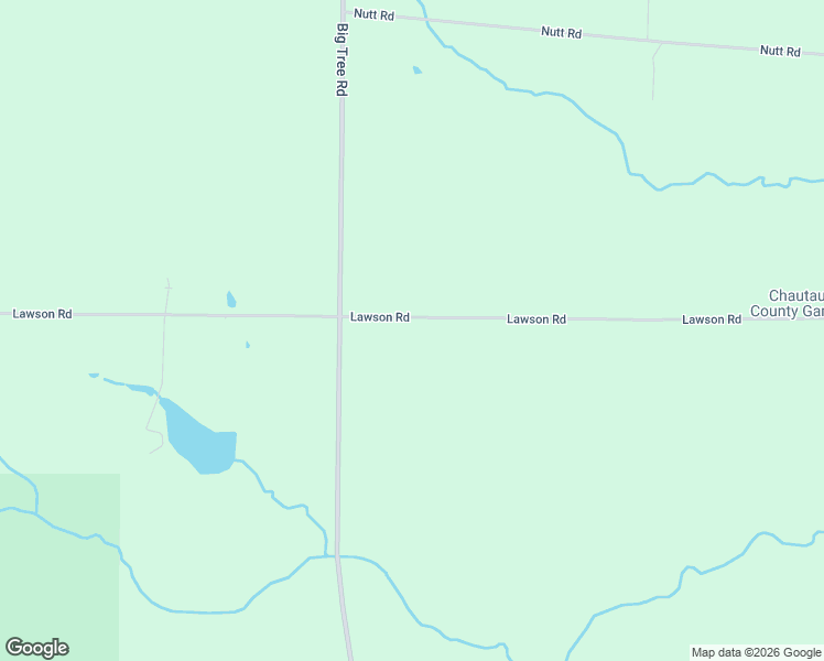 map of restaurants, bars, coffee shops, grocery stores, and more near 4337 Lawson Road in Jamestown