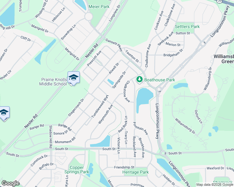 map of restaurants, bars, coffee shops, grocery stores, and more near 296 Weymouth Avenue in Elgin