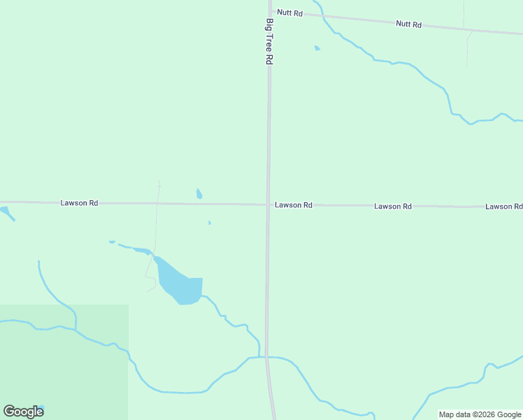 map of restaurants, bars, coffee shops, grocery stores, and more near 585 Big Tree Road in Jamestown