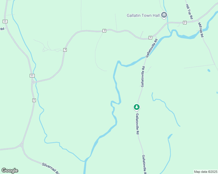 map of restaurants, bars, coffee shops, grocery stores, and more near 70 Gallatinville Road in Pine Plains