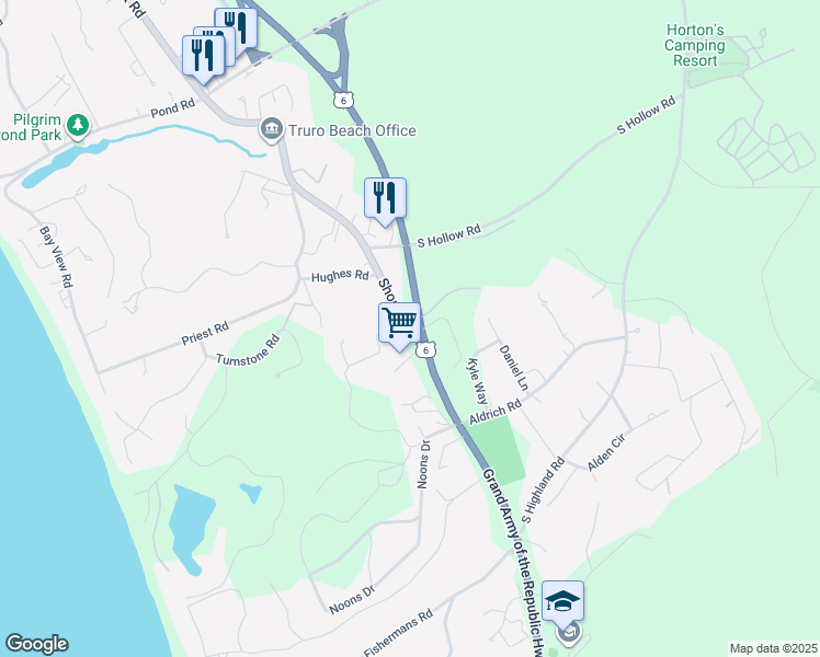 4 Shore Road, North Truro MA Walk Score