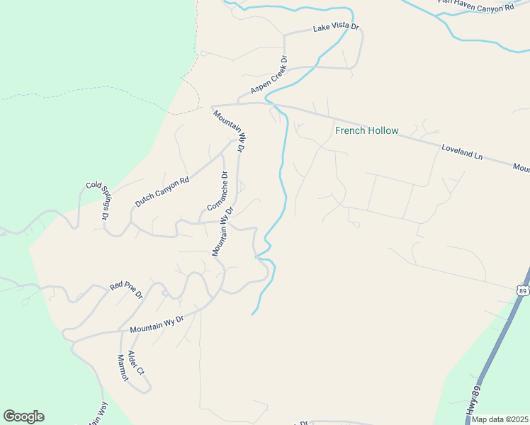 map of restaurants, bars, coffee shops, grocery stores, and more near 158 Cabin Hollow Road in Fish Haven