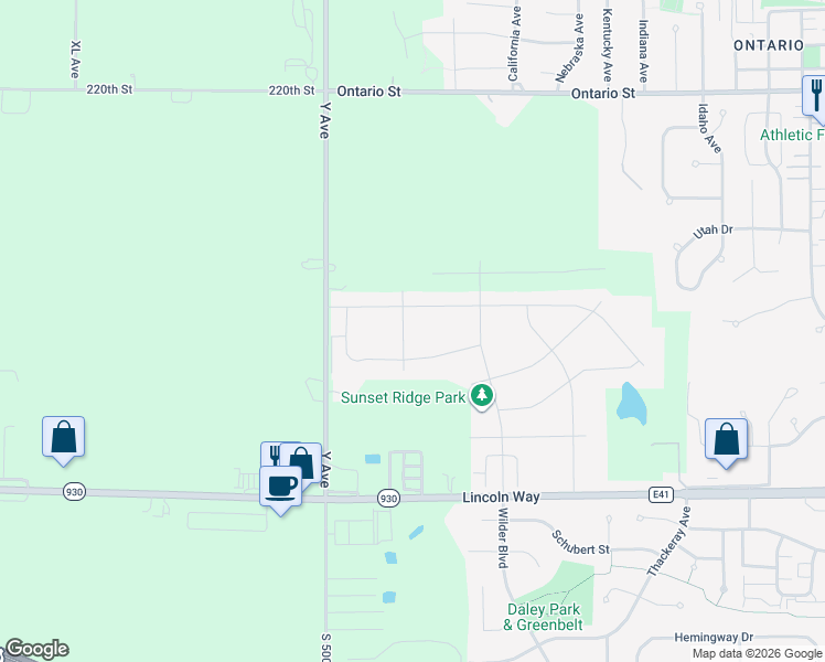 map of restaurants, bars, coffee shops, grocery stores, and more near 5617 Allerton Drive in Ames