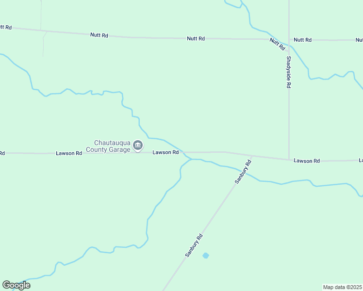 map of restaurants, bars, coffee shops, grocery stores, and more near 4020 Lawson Road in Jamestown