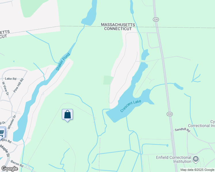 map of restaurants, bars, coffee shops, grocery stores, and more near 70 Spruceland Road in Enfield