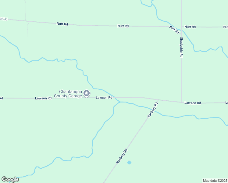 map of restaurants, bars, coffee shops, grocery stores, and more near 4020 Lawson Road in Jamestown