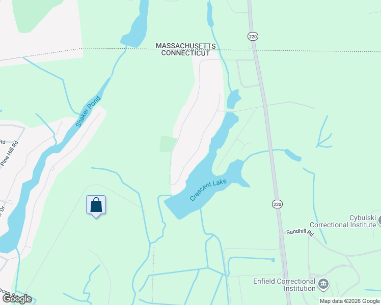 map of restaurants, bars, coffee shops, grocery stores, and more near 33 Lake Drive in Enfield