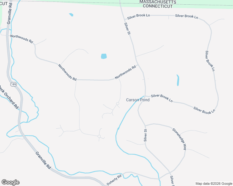 map of restaurants, bars, coffee shops, grocery stores, and more near 11 Northwoods Road in Granby