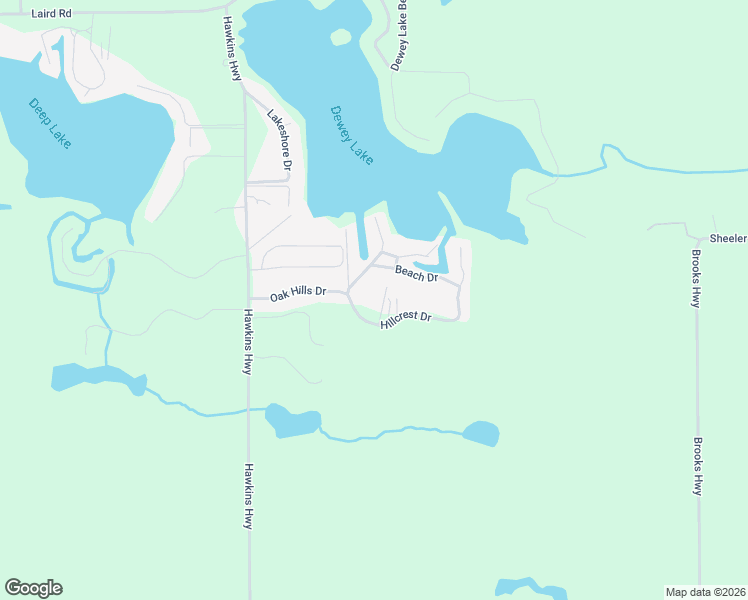 map of restaurants, bars, coffee shops, grocery stores, and more near 706 Oak Hills Drive in Brooklyn