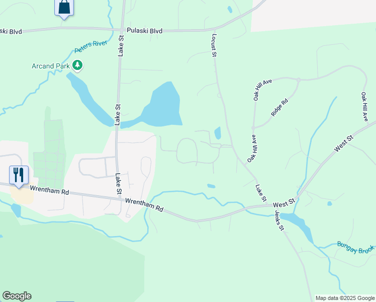 map of restaurants, bars, coffee shops, grocery stores, and more near 30 Locust Street in Bellingham