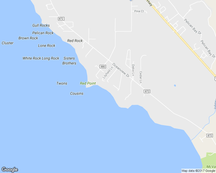 map of restaurants, bars, coffee shops, grocery stores, and more near 15486 Vista View Drive in Brookings