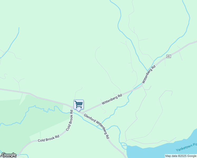 map of restaurants, bars, coffee shops, grocery stores, and more near 17 Jonet Lane in Bearsville