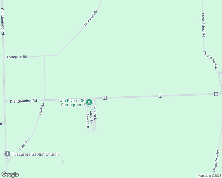 map of restaurants, bars, coffee shops, grocery stores, and more near County Road 5 in Addison