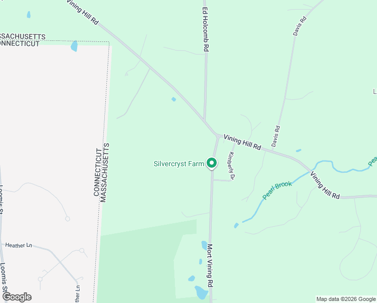 map of restaurants, bars, coffee shops, grocery stores, and more near 233 Mort Vining Road in Southwick