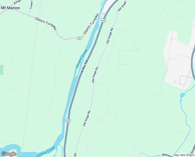 map of restaurants, bars, coffee shops, grocery stores, and more near 496 Old Stage Road in Saugerties