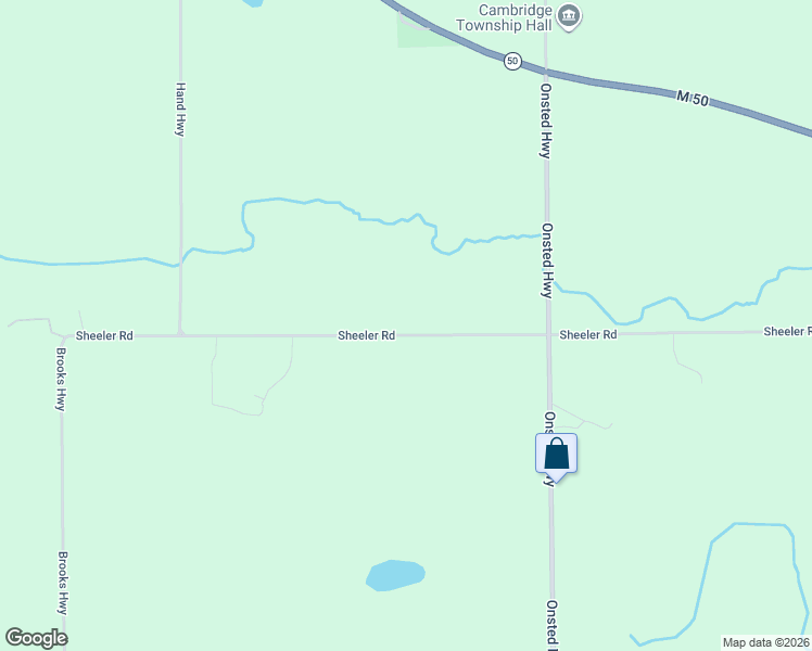 map of restaurants, bars, coffee shops, grocery stores, and more near 10270 Sheeler Road in Onsted