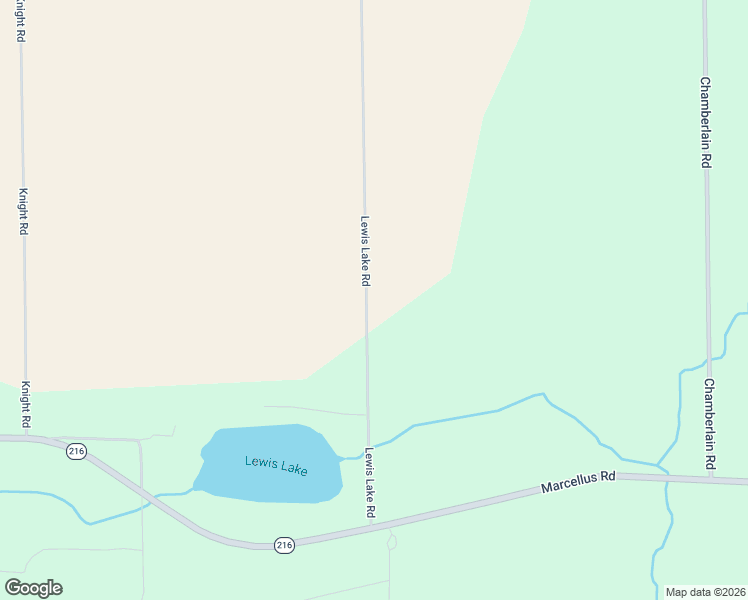 map of restaurants, bars, coffee shops, grocery stores, and more near 52723 Lewis Lake Road in Marcellus