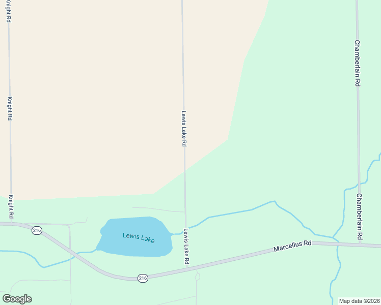 map of restaurants, bars, coffee shops, grocery stores, and more near 52723 Lewis Lake Road in Marcellus
