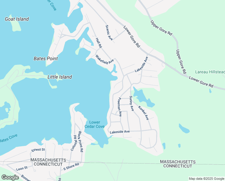 map of restaurants, bars, coffee shops, grocery stores, and more near 16 Ridgewood Road in Webster