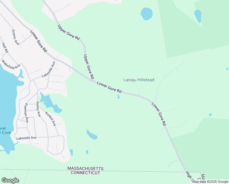 map of restaurants, bars, coffee shops, grocery stores, and more near 194 Lower Gore Road in Webster