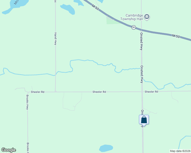 map of restaurants, bars, coffee shops, grocery stores, and more near 10270 Sheeler Road in Onsted