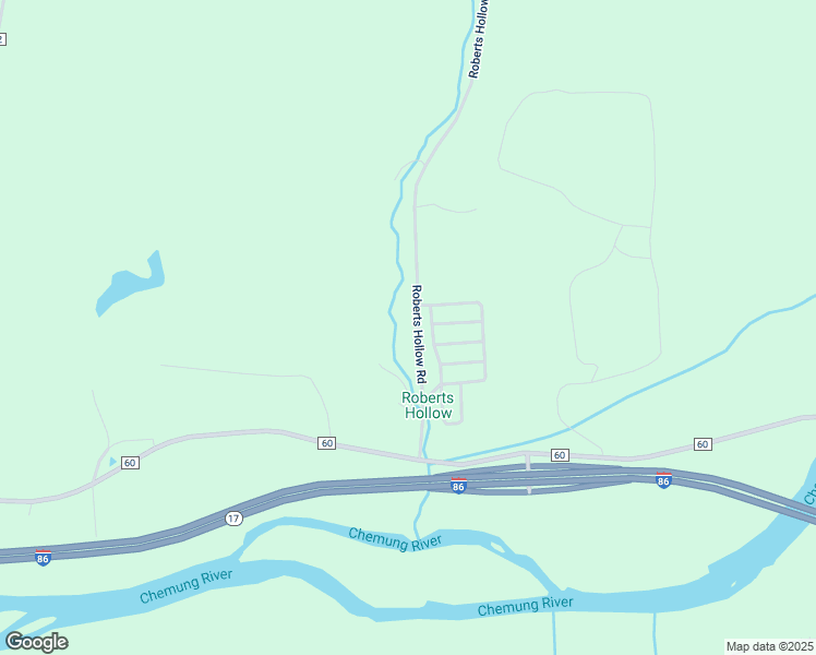 map of restaurants, bars, coffee shops, grocery stores, and more near 877 Roberts Hollow Rd in Chemung