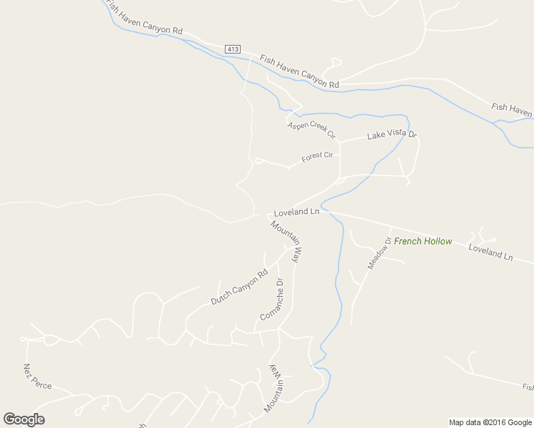 map of restaurants, bars, coffee shops, grocery stores, and more near 840 Loveland Lane in Fish Haven