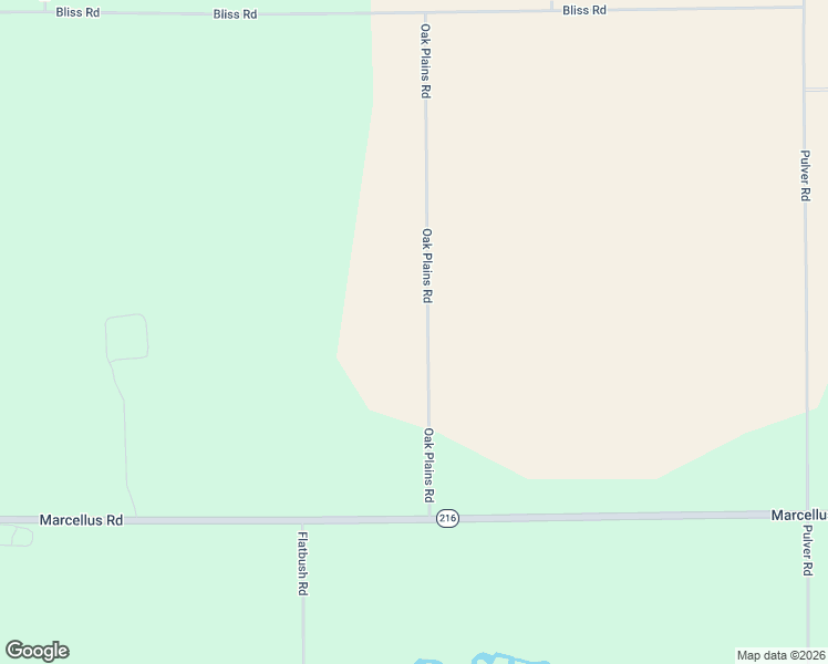 map of restaurants, bars, coffee shops, grocery stores, and more near 52638 Oak Plains Road in Three Rivers