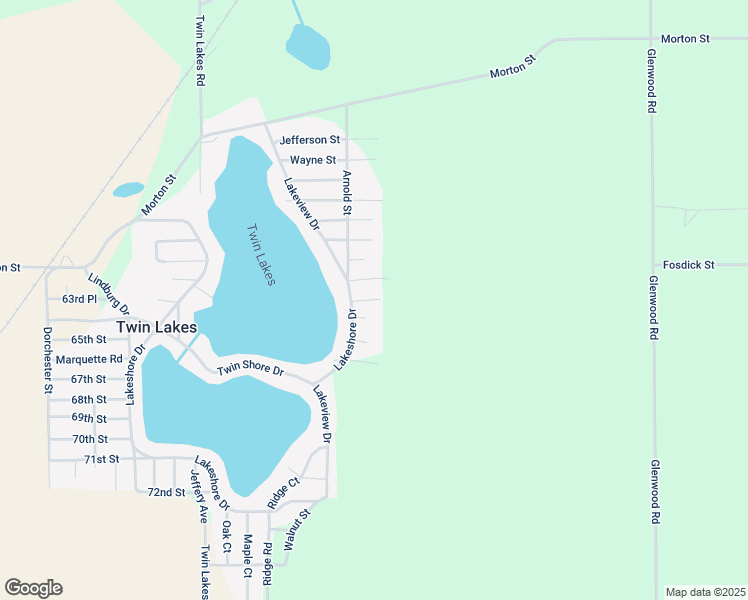 map of restaurants, bars, coffee shops, grocery stores, and more near 24662 Walnut Street in Dowagiac
