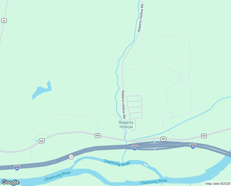 map of restaurants, bars, coffee shops, grocery stores, and more near 905 Roberts Hollow Rd in Chemung