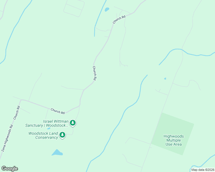 map of restaurants, bars, coffee shops, grocery stores, and more near 1068 Church Road in Saugerties