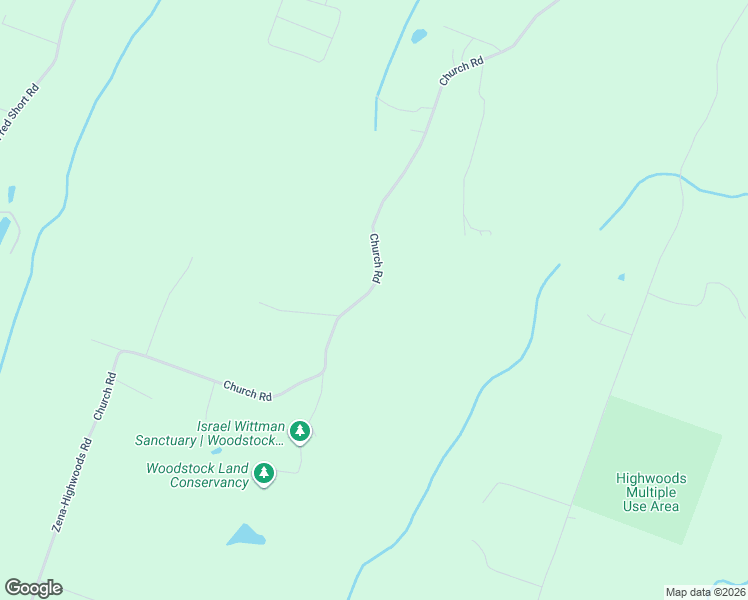 map of restaurants, bars, coffee shops, grocery stores, and more near 1068 Church Road in Saugerties