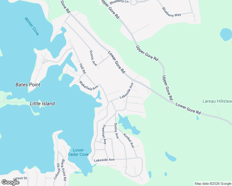 map of restaurants, bars, coffee shops, grocery stores, and more near 22 Cooper Road in Webster