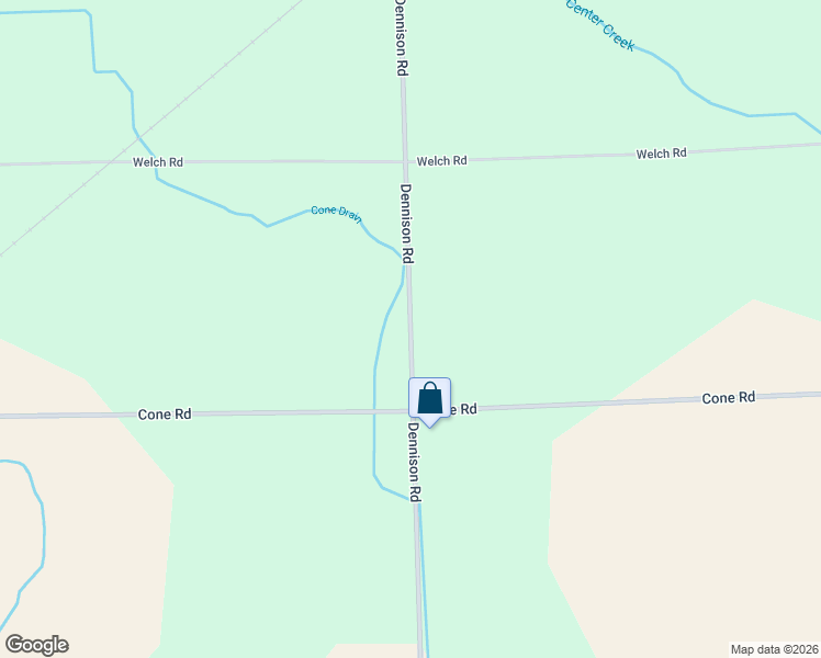 map of restaurants, bars, coffee shops, grocery stores, and more near 11265 Dennison Road in Milan