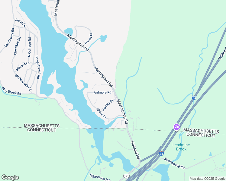 map of restaurants, bars, coffee shops, grocery stores, and more near 12 Ardmore Road in Holland