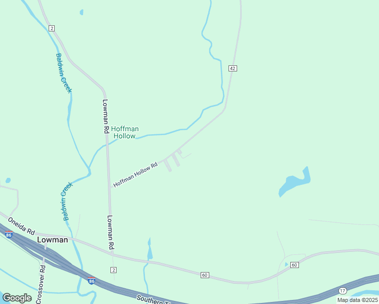 map of restaurants, bars, coffee shops, grocery stores, and more near 1146-1158 County Road 42 in Lowman