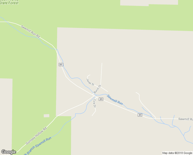 map of restaurants, bars, coffee shops, grocery stores, and more near 879 Burch Drive in Frewsburg