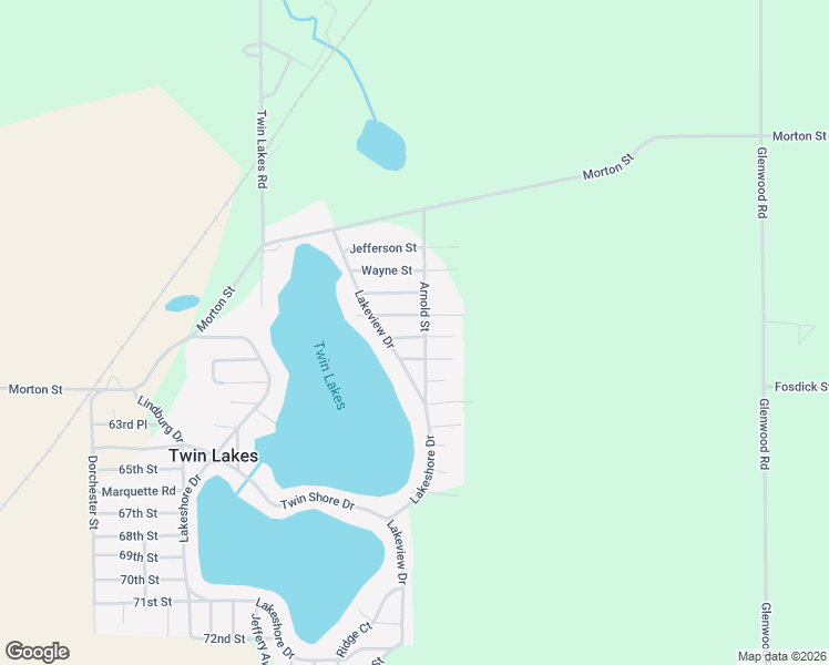 map of restaurants, bars, coffee shops, grocery stores, and more near 24725 Meade Street in Dowagiac