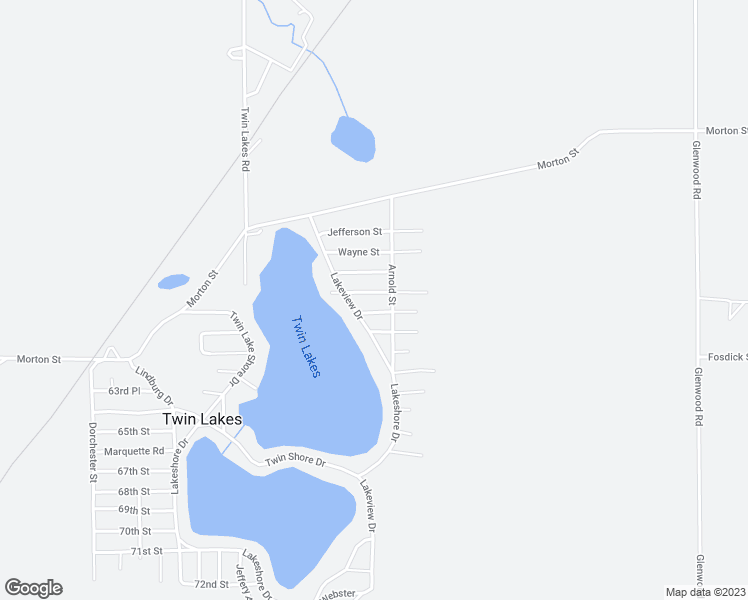 map of restaurants, bars, coffee shops, grocery stores, and more near 24725 Meade Street in Dowagiac