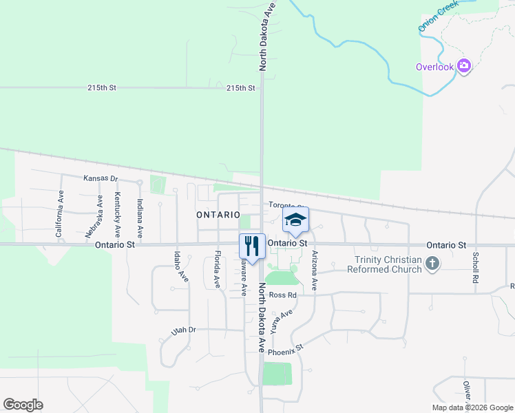 map of restaurants, bars, coffee shops, grocery stores, and more near 1502 Delaware Avenue in Ames