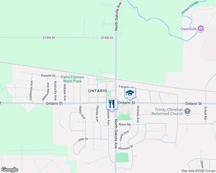 map of restaurants, bars, coffee shops, grocery stores, and more near 1502 Delaware Avenue in Ames